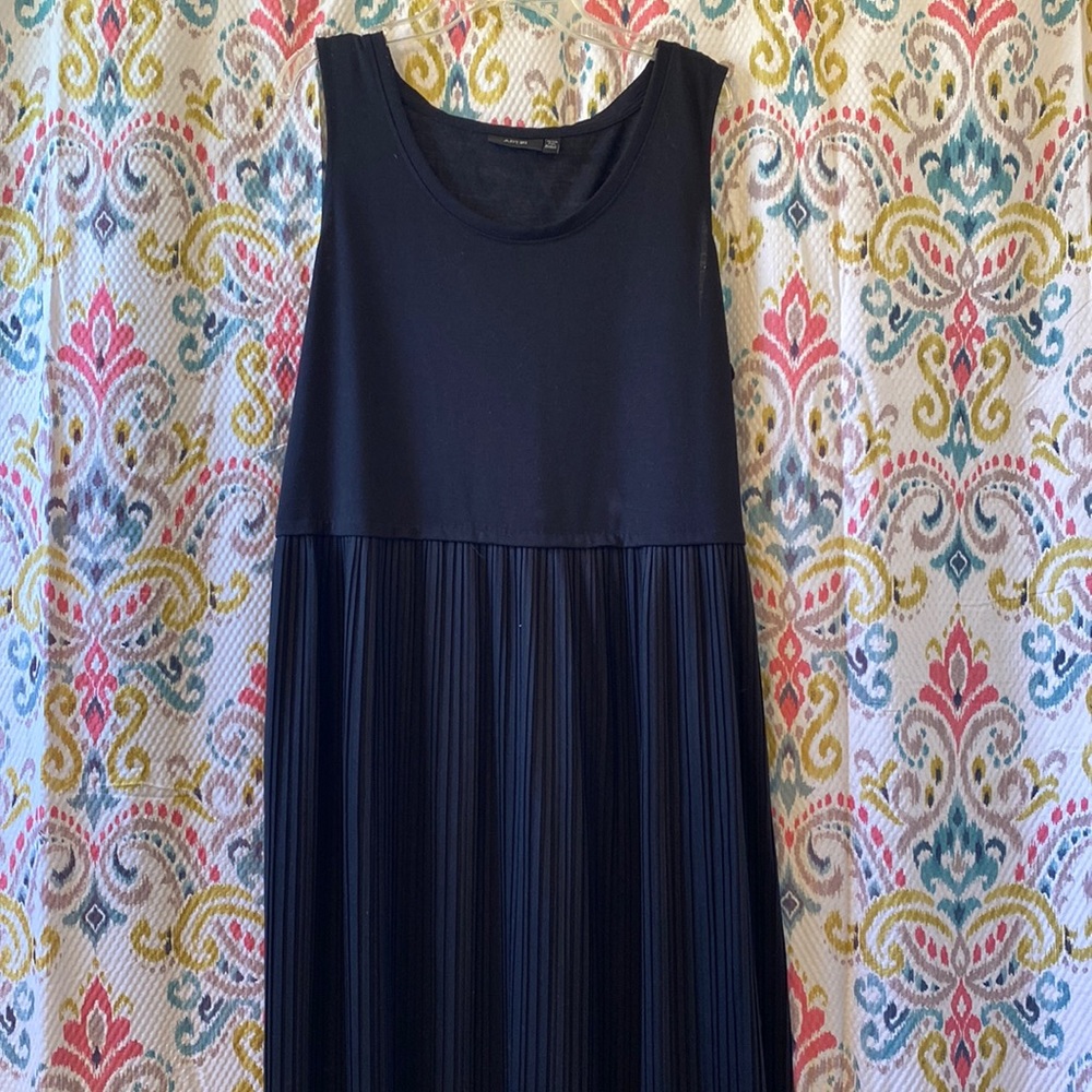 Black maxi dress